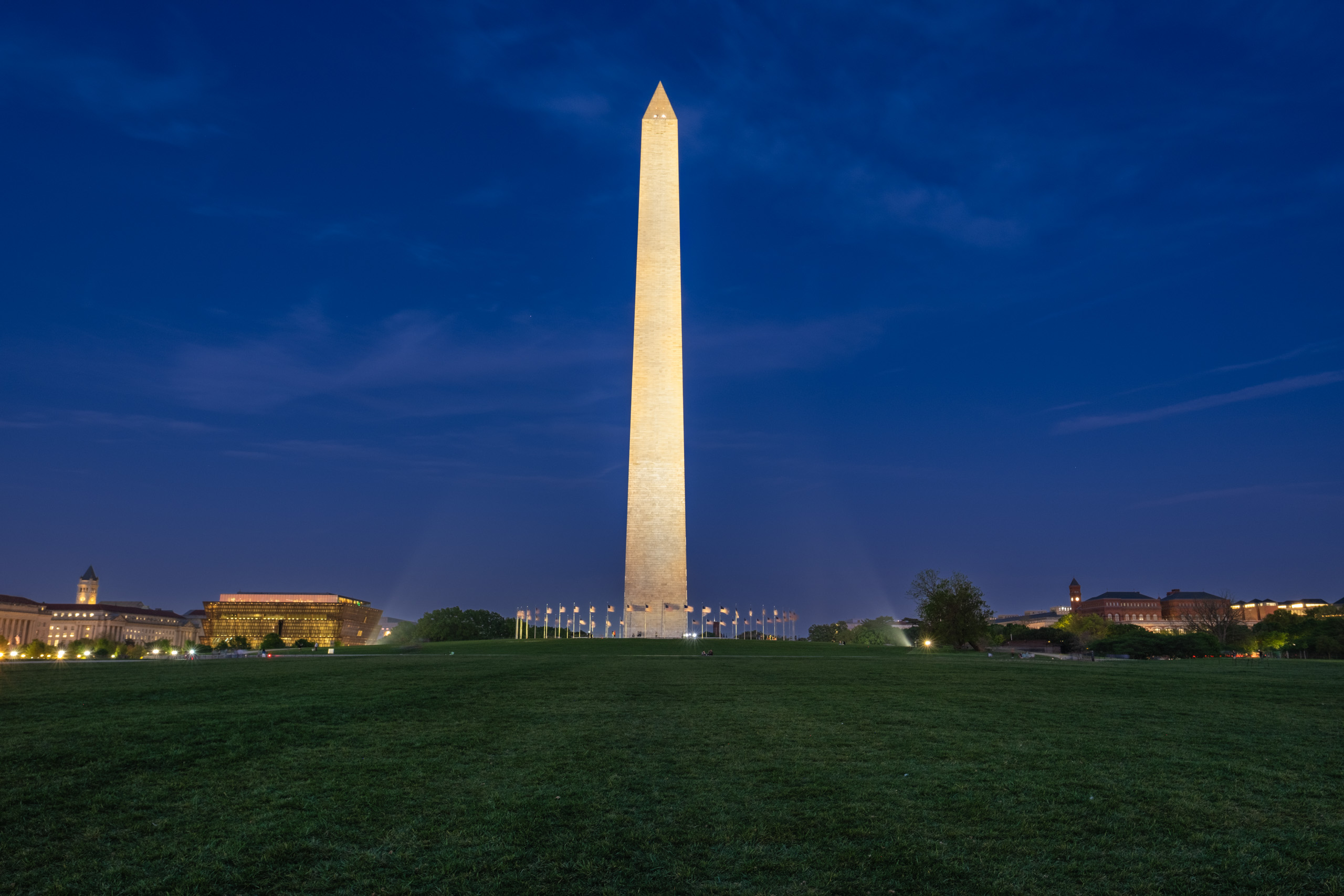 Washington Monument at Night